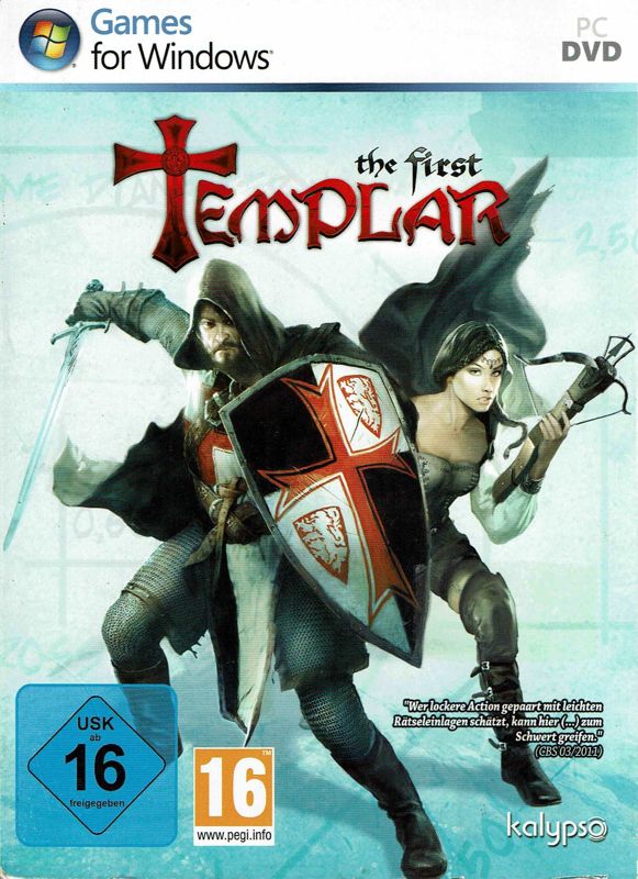 The First Templar box art for Xbox 360